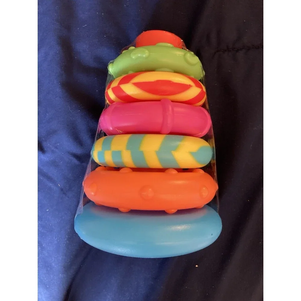Jumping Beans | Blue Box Stacking Tower Toy | Plastic | Learning And Development